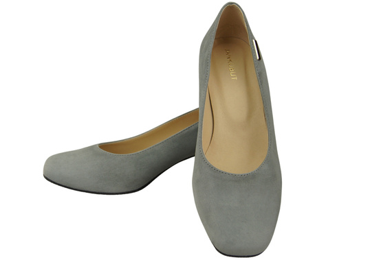 Comfortable Women's Shoes Pumps Natural Suede Leather 172 Z ElitaBut