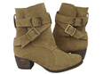 Shoes Women's boots Natural leather Velor 119 ElitaBut