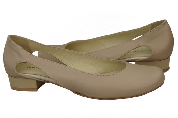 Shoes Ballerinas Women's natural leather 103 ElitaBut