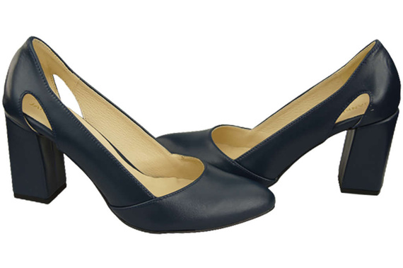 Women's shoes Pumps Natural leather 184 ElitaBut