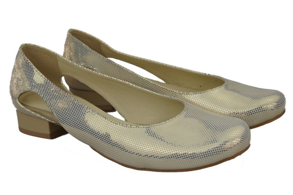 Shoes Ballerinas Women's natural leather 103 ElitaBut