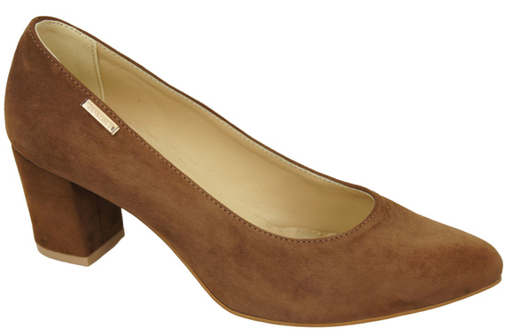 Women's Shoes Pumps Natural Leather Suede 106 ElitaBut