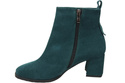 Women’s ankle boots in genuine suede leather, stable block heel, with zipper – 224 ElitaBut
