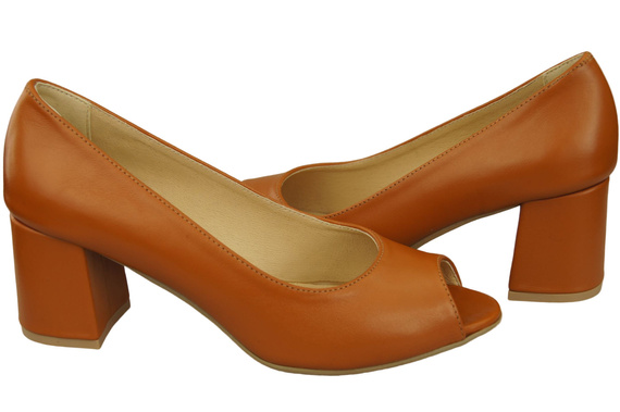 Women's Shoes PEEP TOE Natural leather 192 ElitaBut