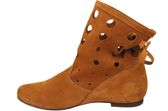 Shoes Boots Women's natural leather velor 160 ElitaBut