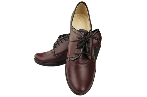 Shoes Women's Brogues On Wedge Natural leather 181 ElitaBut