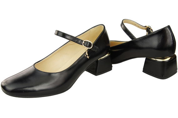 Women's shoes Pumps with a strap, natural leather 202 ElitaBut