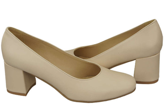 Women's shoes Pumps Natural leather 171 ElitaBut