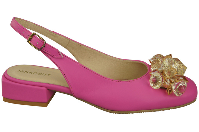 Women's Shoes Sandals with Crystals Natural Leather 215 ElitaBut