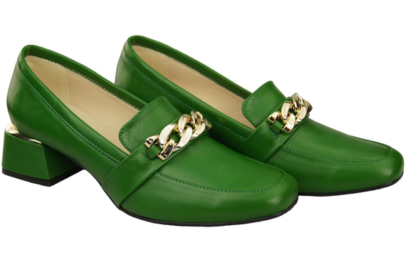 Women's shoes Pumps Natural leather 193 ElitaBut