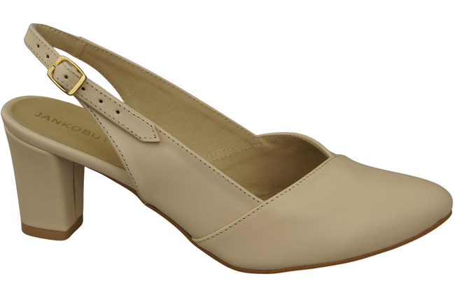 Women's Shoes High Heel Sandals Natural Leather 217 ElitaBut