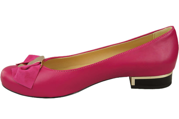 Women's Ballerinas Shoes Natural Leather 894 ElitaBut