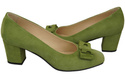 Women's shoes Pumps Natural leather suede 163 ElitaBut