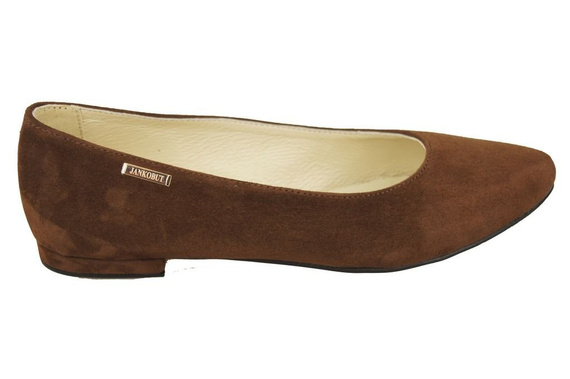 Women's shoes Ballerinas natural leather Suede 131 ElitaBut