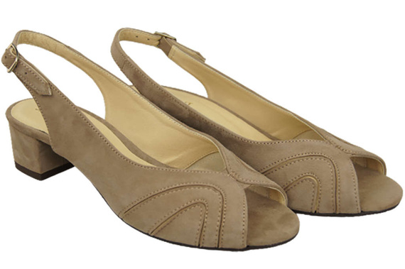 Shoes Women Sandals natural leather 991 ElitaBut