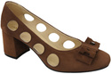 Women's shoes Pumps Natural leather suede 182 ElitaBut