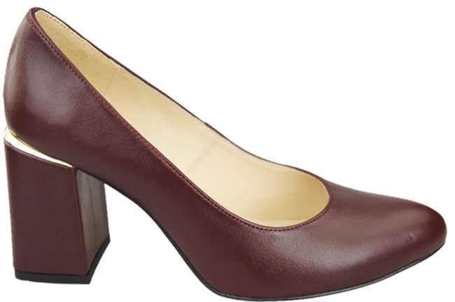 Women's shoes Pumps Natural leather 179 ElitaBut