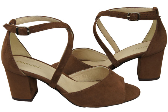 Women's shoes Sandals natural leather Suede 111 ElitaBut