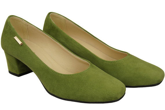 Comfortable Women's Shoes Pumps Natural Suede Leather 172 Z ElitaBut