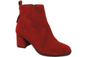 Women’s ankle boots in genuine suede leather, stable block heel, with zipper – 224 ElitaBut