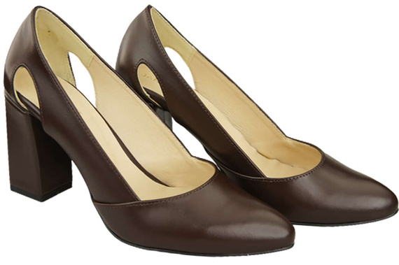 Women's shoes Pumps Natural leather 184 ElitaBut