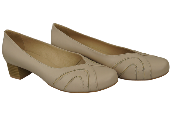 Women's shoes Pumps natural leather 786 ElitaBut