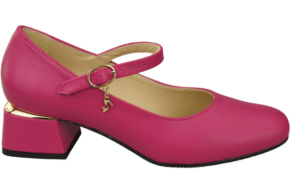 Women's shoes Pumps with a strap, natural leather 202 ElitaBut