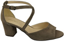 Women's shoes Sandals natural leather Suede 111 ElitaBut