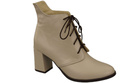 Shoes Boots Women Lace-up Spring / Fall natural leather 174 L ElitaBut