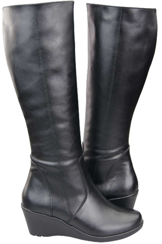 Shoes Women's boots Wedge natural leather 177 ElitaBut