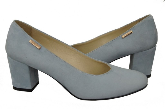 Women's Shoes Pumps Natural Leather Suede 125 ElitaBut