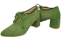 Women's shoes Low shoes Natural leather velor 183 ElitaBut