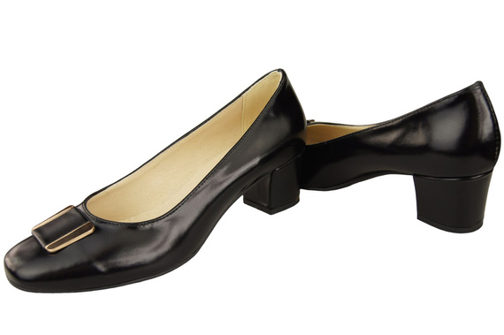 Women's shoes Pumps Natural leather 187 ElitaBut