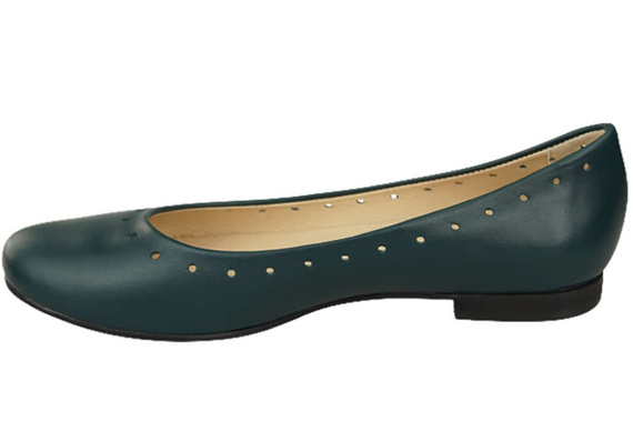 Women's Shoes Comfortable Ballerinas Natural Leather 162 ElitaBut