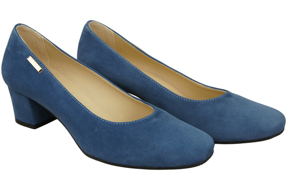 Comfortable Women's Shoes Pumps Natural Suede Leather 172 Z ElitaBut