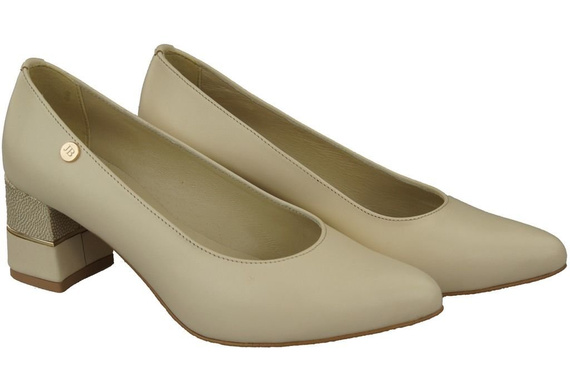 Women's shoes Pumps Natural leather 142 ElitaBut