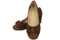 Women's shoes Pumps Natural leather suede 163 ElitaBut