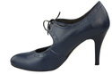 Women's shoes Natural leather black 553 ElitaBut