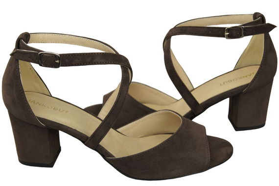 Women's shoes Sandals natural leather Suede 111 ElitaBut