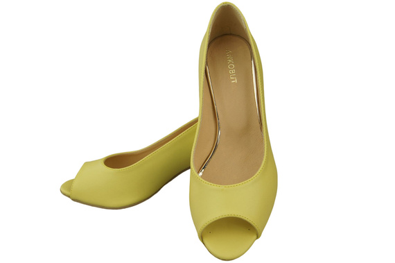 Women's Shoes PEEP TOE Natural leather 192 ElitaBut