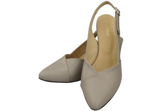 Women's Shoes High Heel Sandals Natural Leather 217 ElitaBut