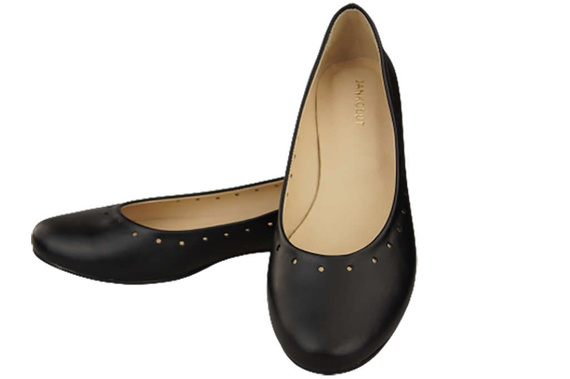 Women's Shoes Comfortable Ballerinas Natural Leather 162 ElitaBut