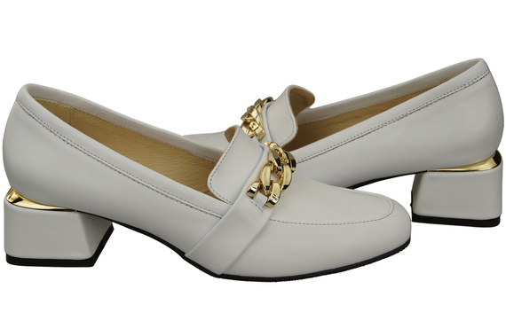 Women's shoes Pumps Natural leather 193 ElitaBut