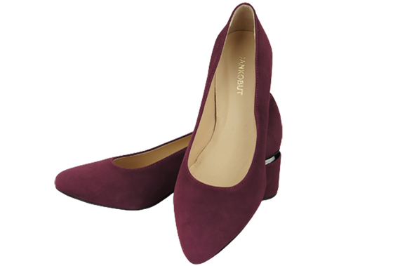 Women's footwear Women's pumps Suede leather 143 ElitaBut