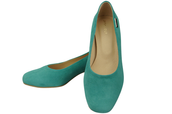 Comfortable Women's Shoes Pumps Natural Suede Leather 172 Z ElitaBut