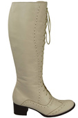 Shoes Women's boots Lace-up natural leather 595 ElitaBut