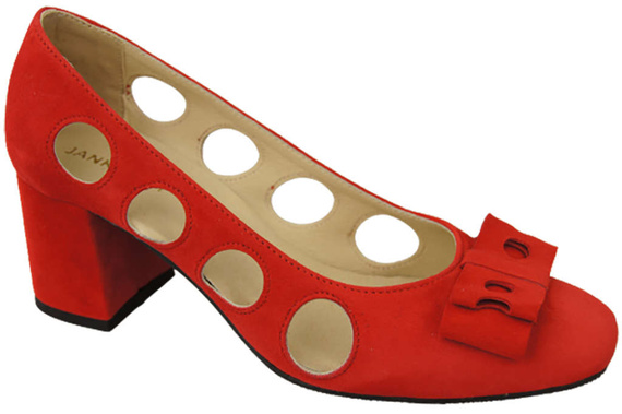 Women's shoes Pumps Natural leather suede 182 ElitaBut