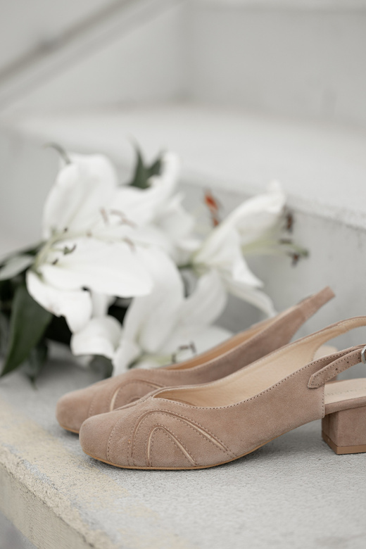 Footwear Women Sandals natural leather 842 Z ElitaBut