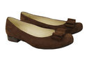 Women's Shoes Ballerinas natural leather Suede 126 ElitaBut