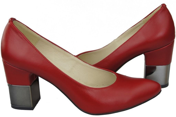 Women's shoes Pumps Natural leather 144 ElitaBut